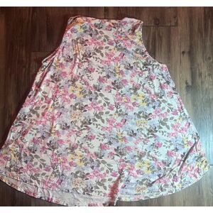 Lane Bryant Women’s 18/20 Floral Sleeveless Swing Dress Plus Size